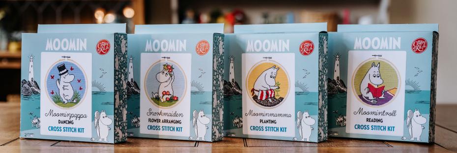 Crafty Kit Company X Moomin Cross Stitch