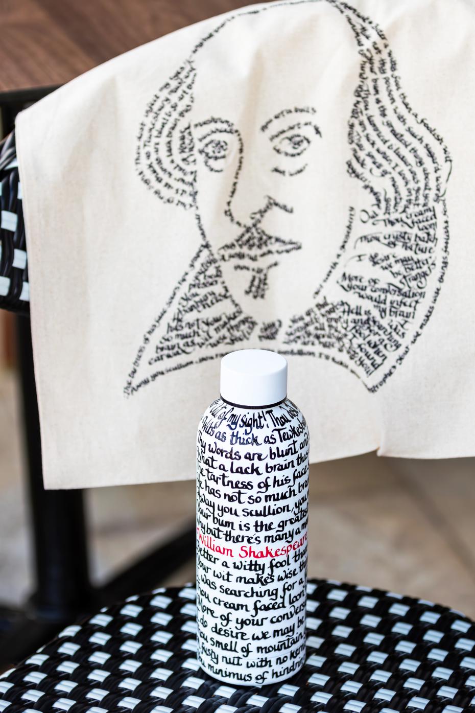 Master of Insults  - Tote Bag and Drinks Bottle - Copyright: Photography by Sara Beaumont