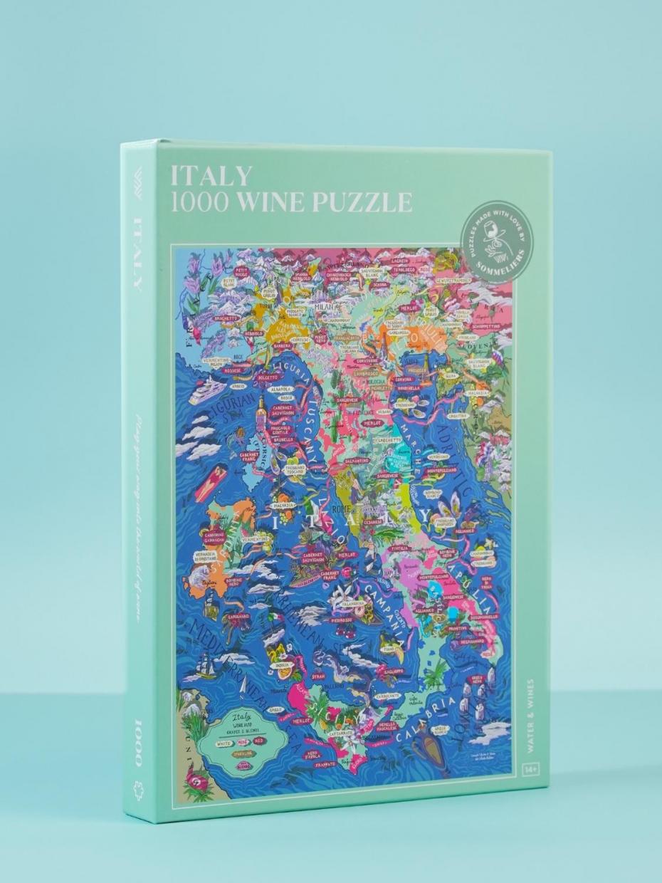 Italy Wine Puzzle - 1.000 Pieces