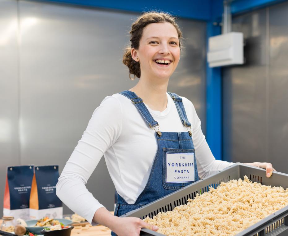 Kathryn Bumby, Founder of The Yorkshire Pasta Company