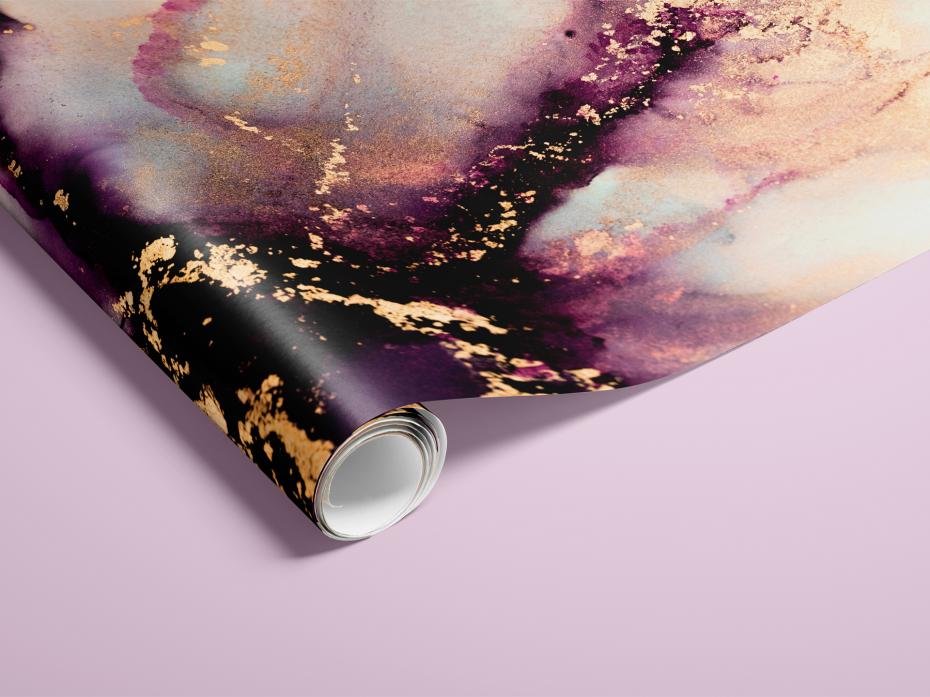 Nebula Gift Wrap Sheet - Rolled Up