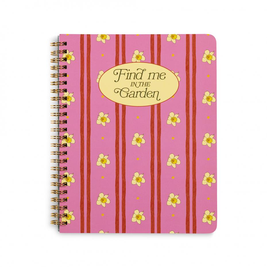 Mini Notebook - Find me in the Garden