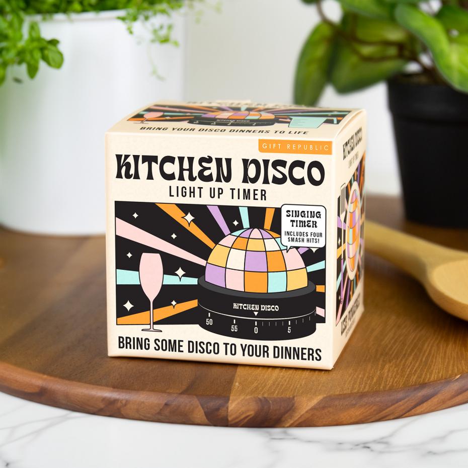 Kitchen Disco Timer Packaging