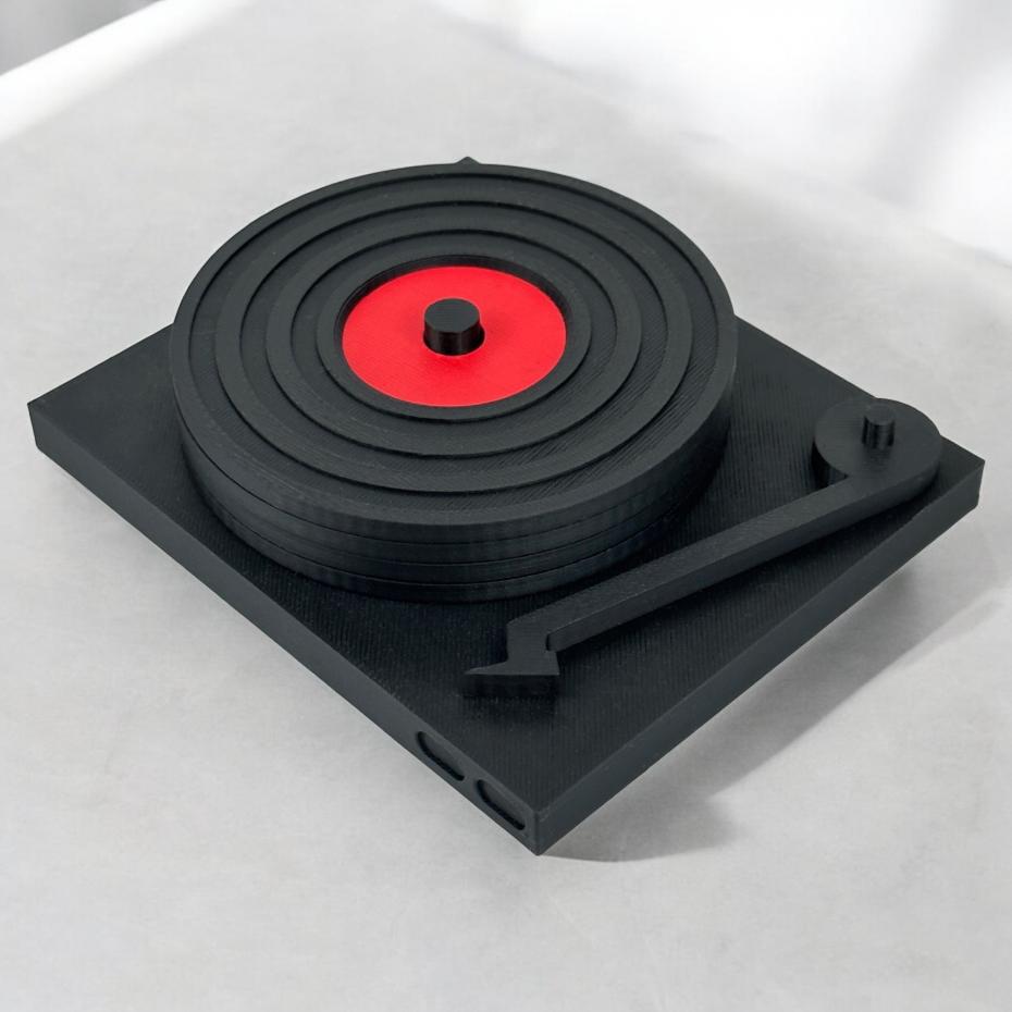 Record Player Coaster Set