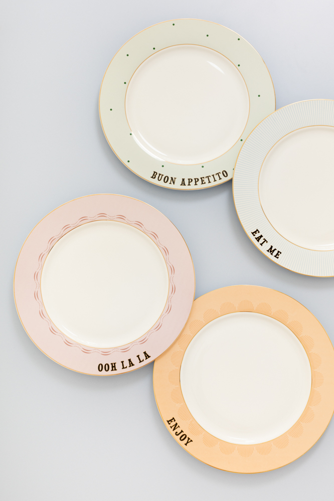 Slogan Dinner Plate