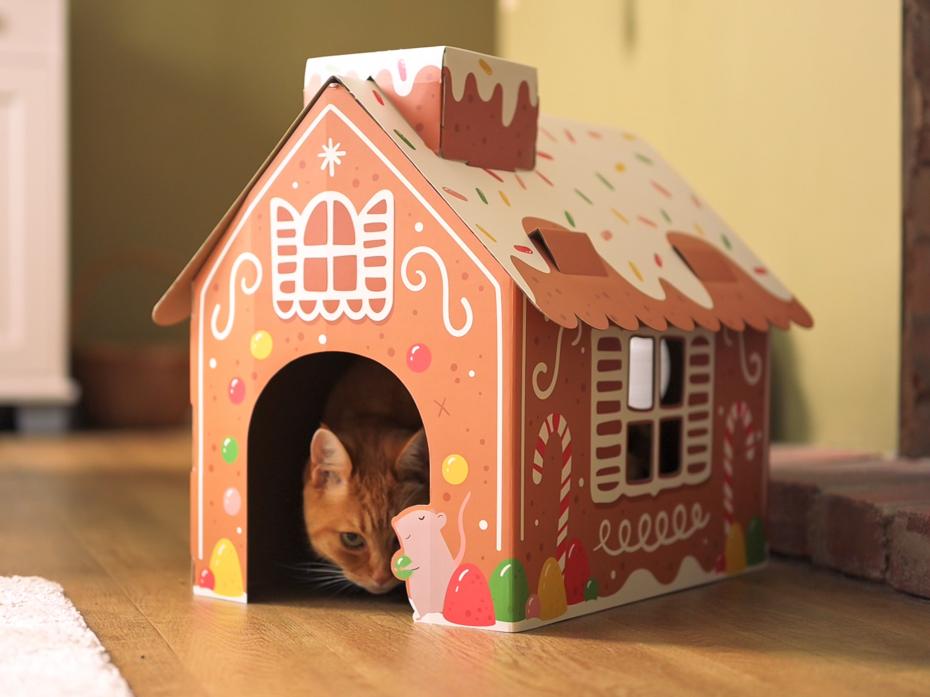 Gingerbread Cat Playhouse