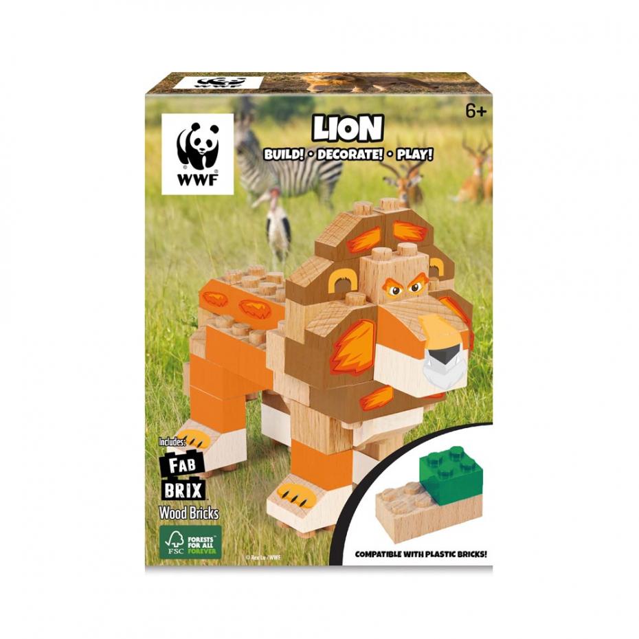 WWF Lion packaging