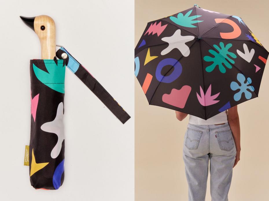 Palma Print Duck Umbrella