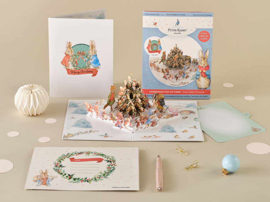 Peter Rabbit Christmas Card