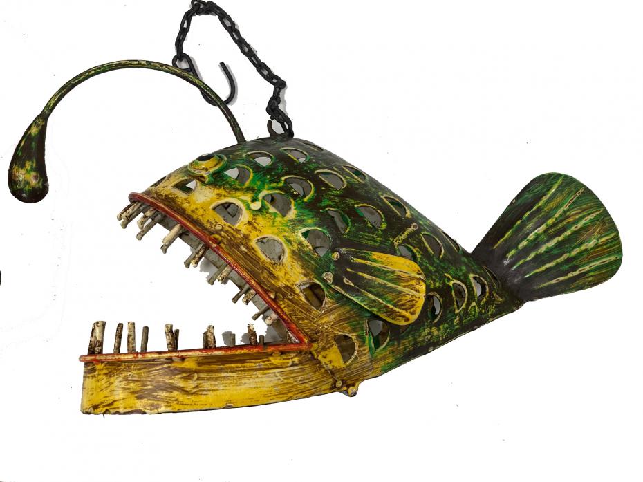 Jardinopia - Fairtrade, handmade, recycled Indian Tealight Fish