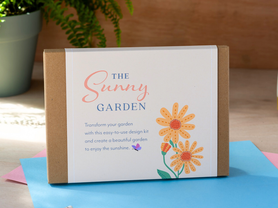 Sunny Garden Design Kit front cover