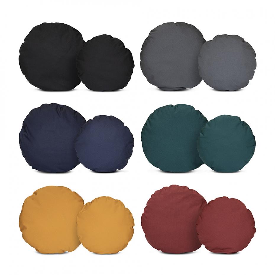 There are six colourways to choose from for the cushions.