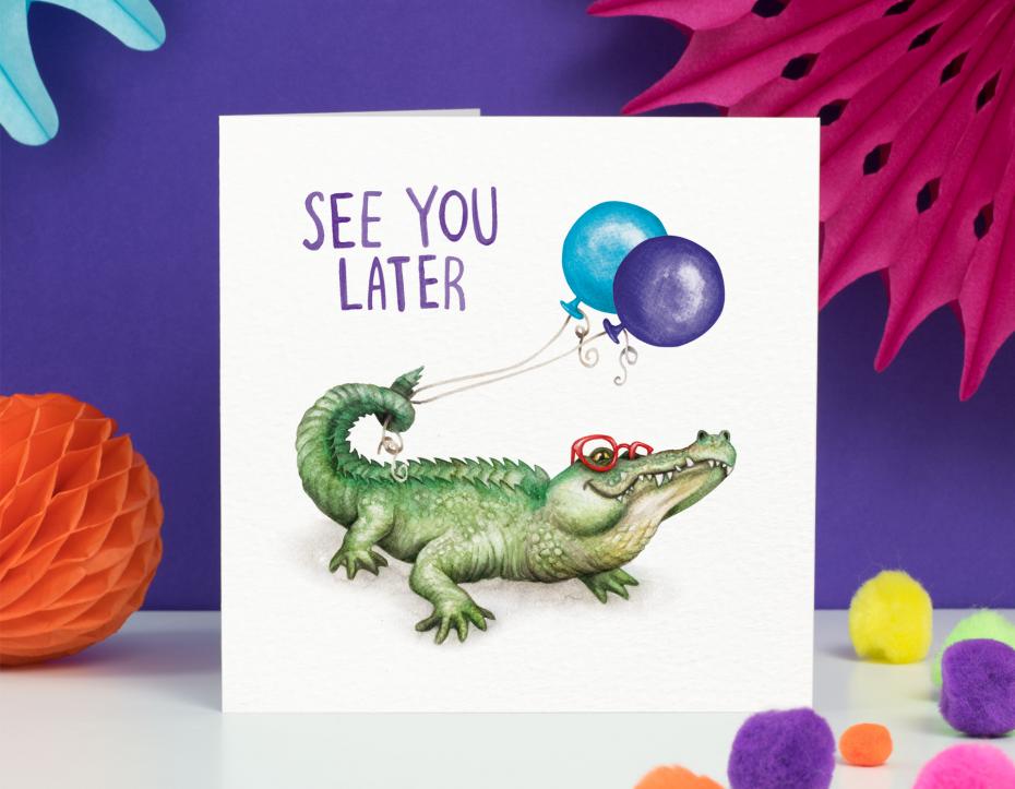 Later Alligator Card