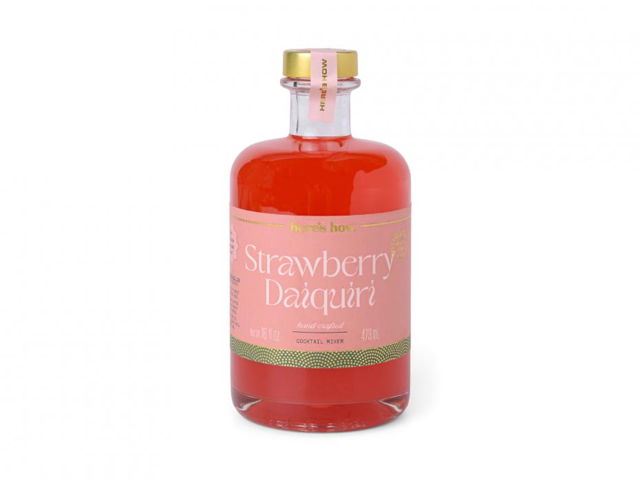 Here's How Strawberry Daiquiri Cocktail Mixer