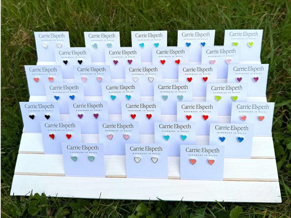 Enamel Hearts display bundle