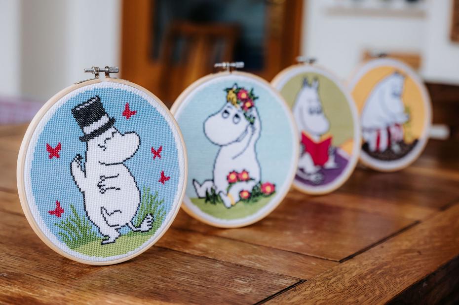 Crafty Kit Company X Moomin Cross Stitch