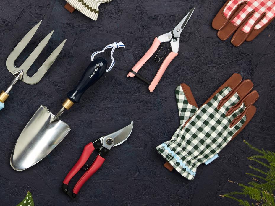 Burgon and Ball 'Collector' range gift boxed tools - lifestyle