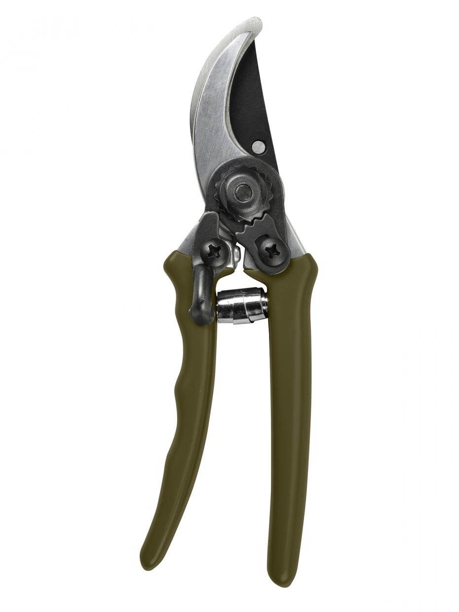 Burgon and Ball 'Collector' range gift boxed tools - olive micro secateurs