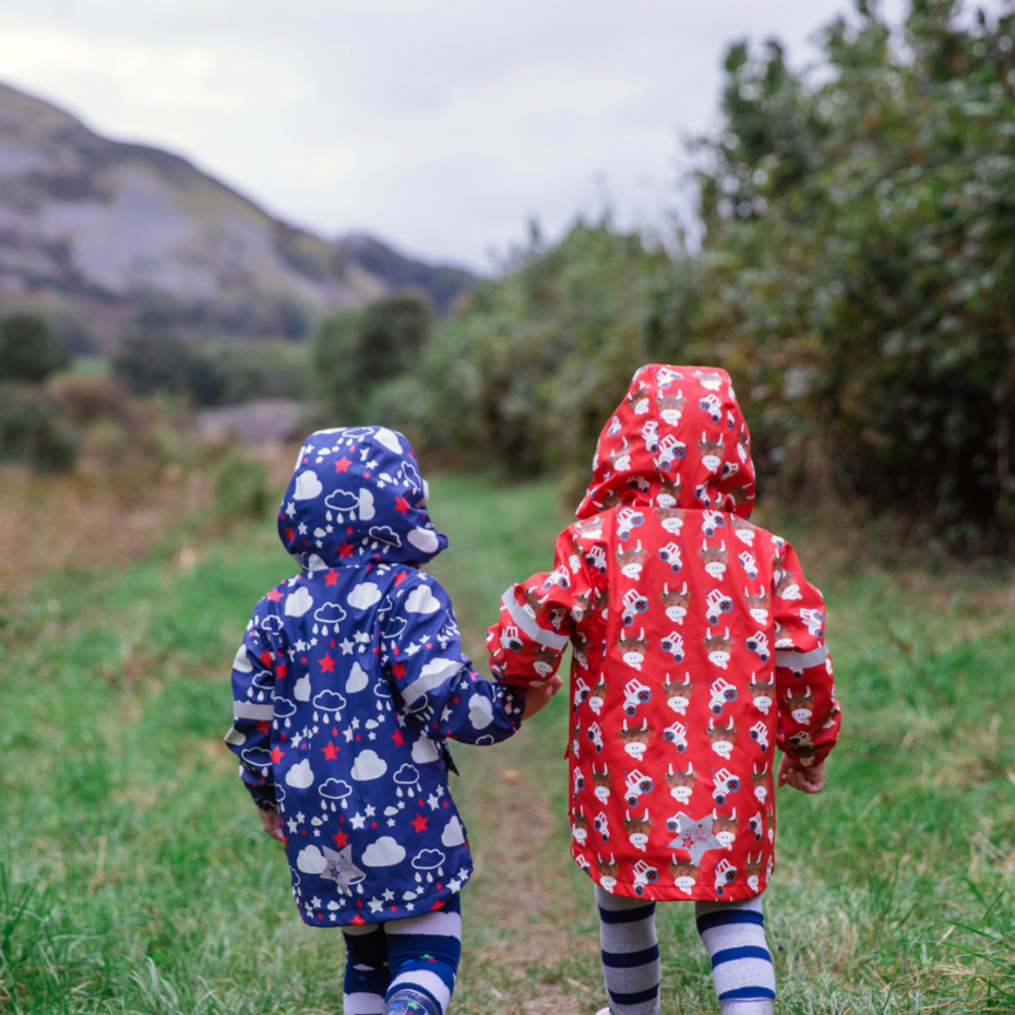 Recycled Colour Changing Rain Macs