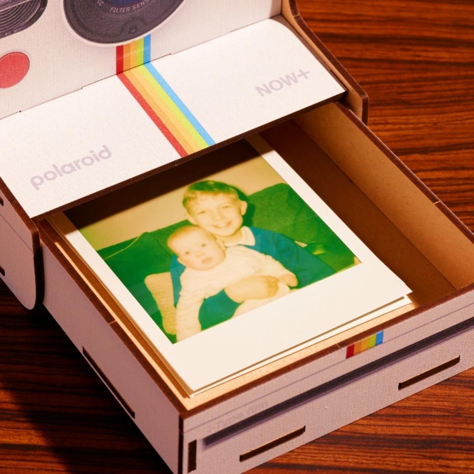 Polaroid Instant Desk Organiser with pop out tray