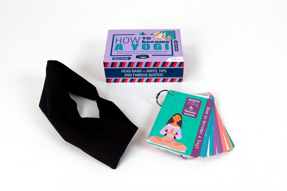 Powerpack Yogi - deck of cards + Headband