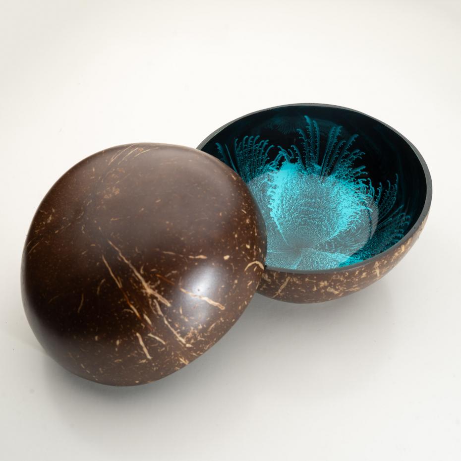 Feather Blue Bowl