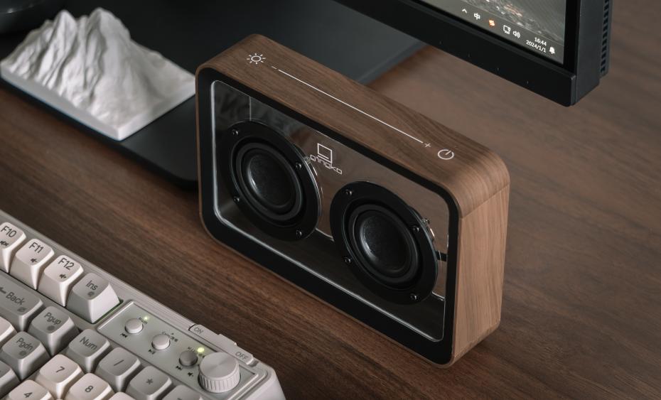 Gingko Mage Speaker  Walnut 1