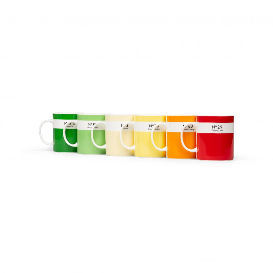 BRITISH COLOUR STANDARD Colour Dictionary Mug Collection