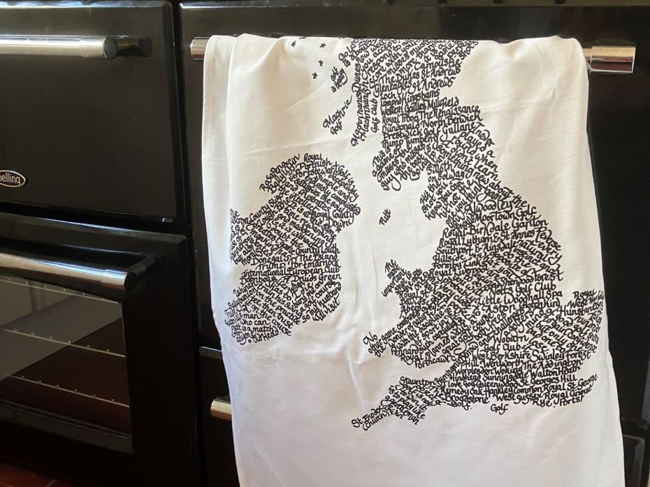 Gentleman’s tea towel