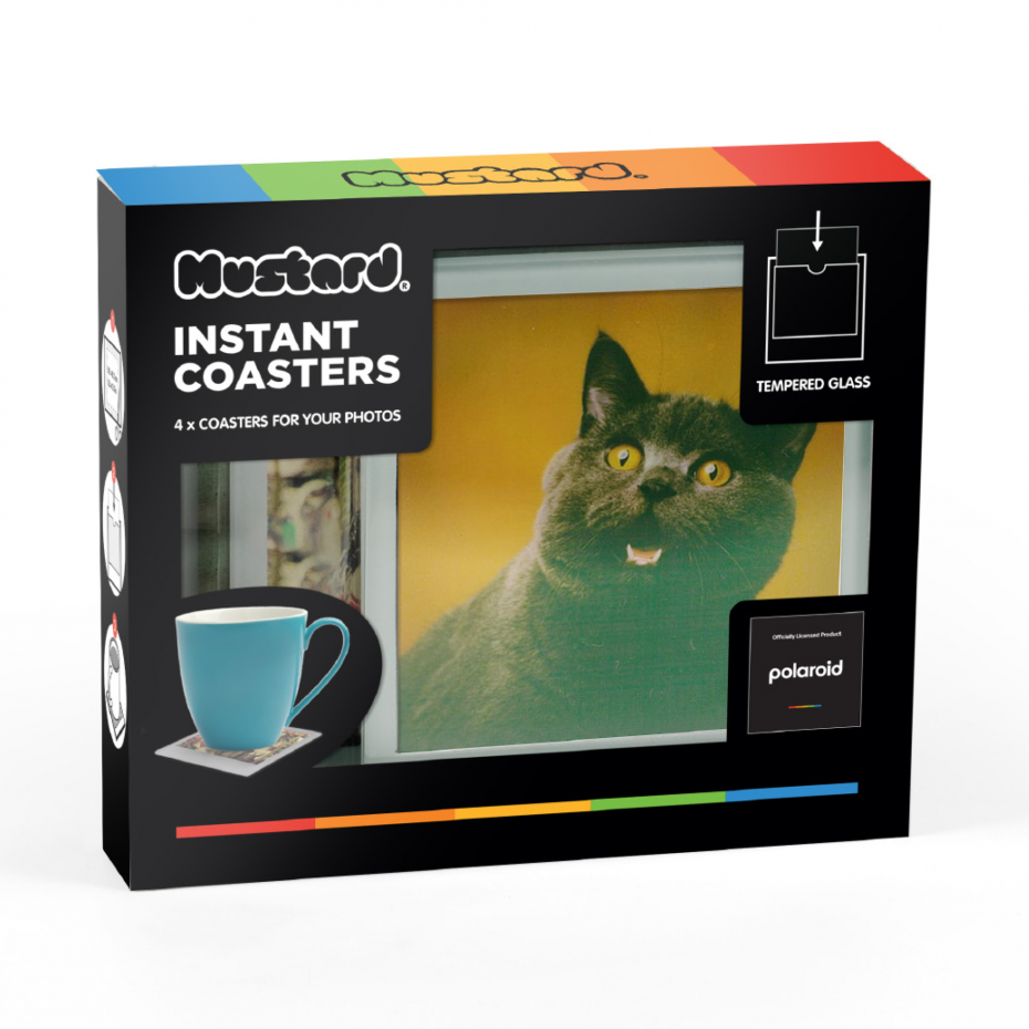 Polaroid Instant Photo Coasters