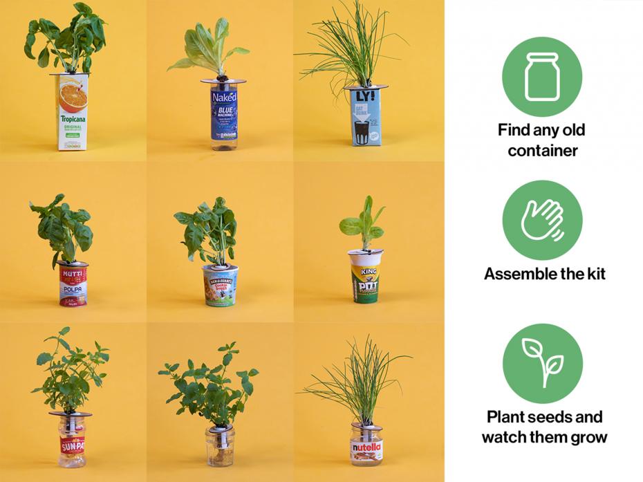 Setup of the Bottle Farm Mini takes less than 2 minutes