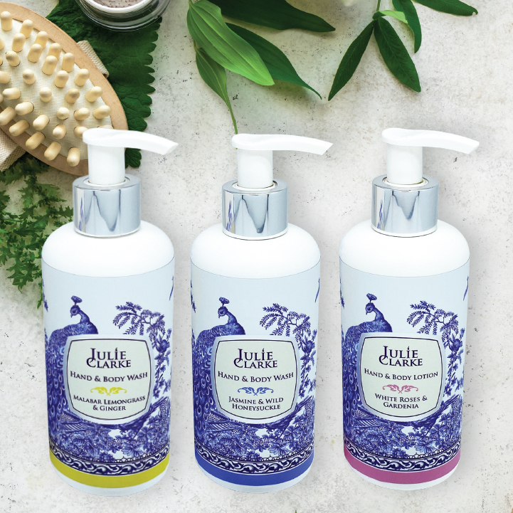 Peacock  Collection -- hand & body wash/lotion