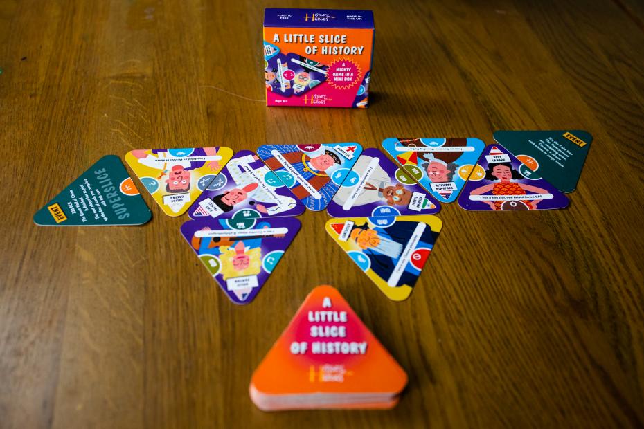 History Heroes' A LITTLE SLICE OF HISTORY: a fantastic family game