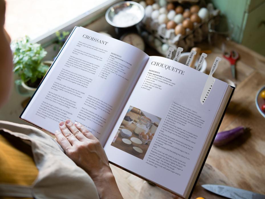 Cook Marks - Cookbook Page Markers by Pikkii