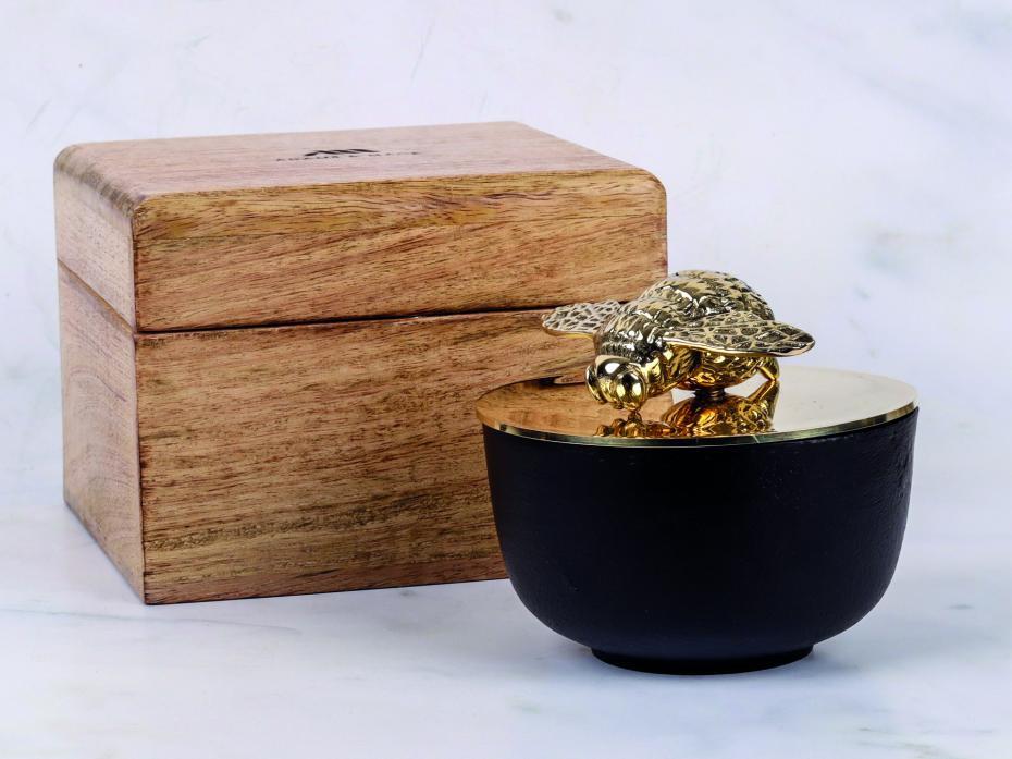 Cora, the Bumblebee Decorative Bowl with Gift Box