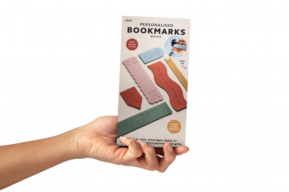 Pikkii Personalised Book Marks DIY Kit Packaging