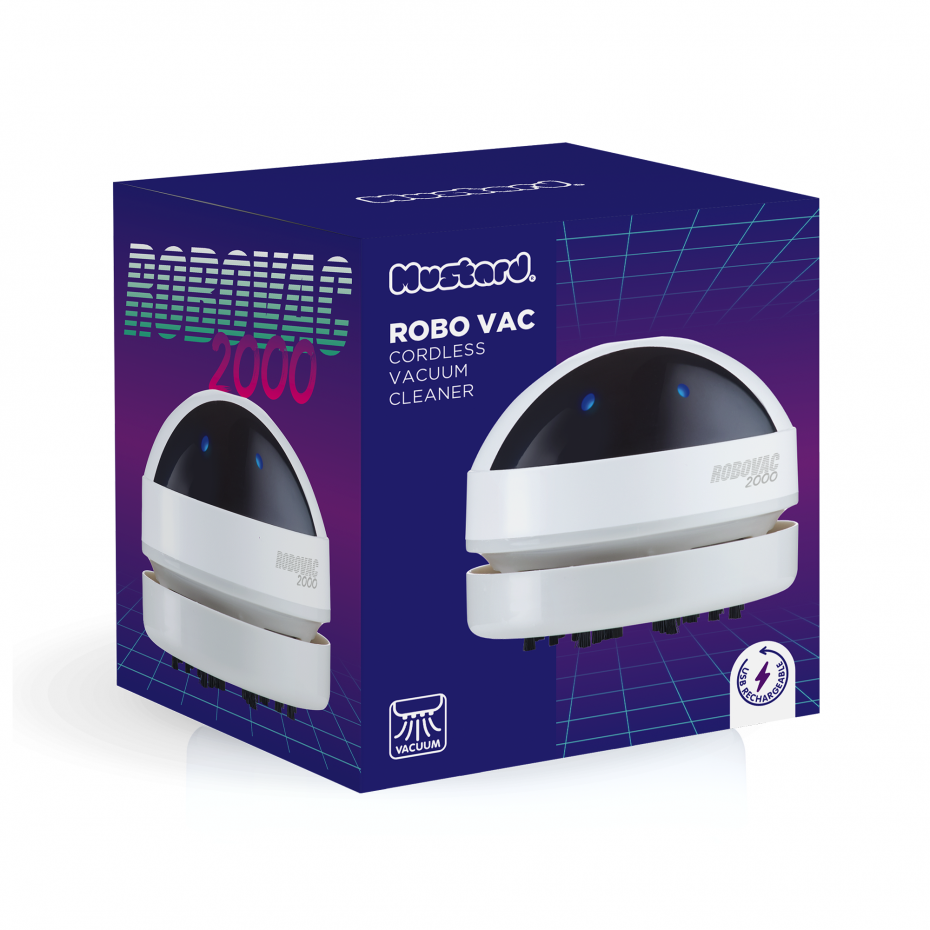 Rechargeable Robo Vac 2000 - Packaging