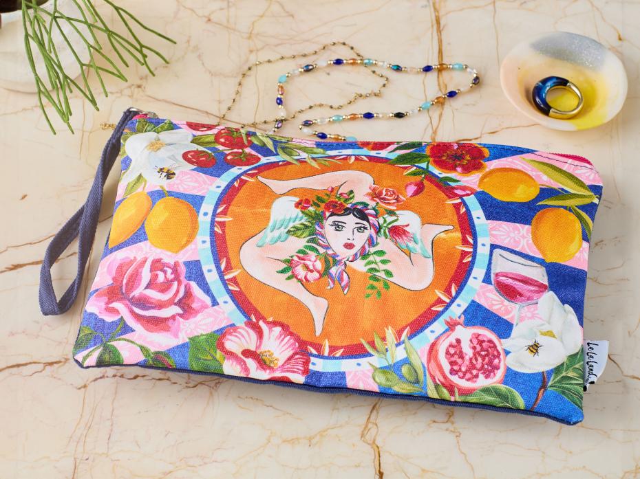 Clutch Purse Italian Summer