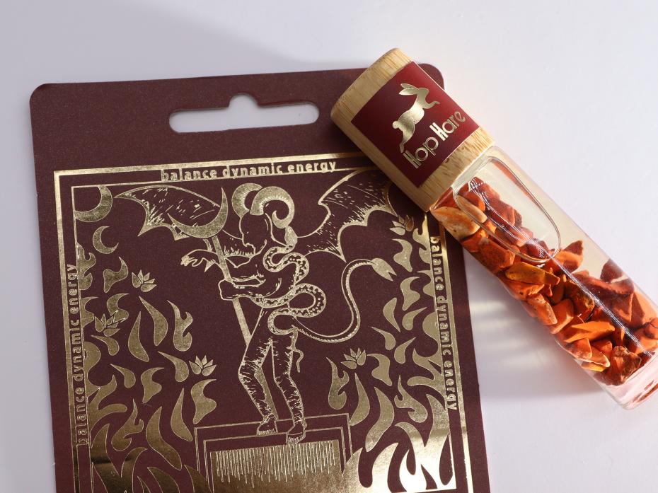 Hop Hare Essential Oil Gemstone Roll On - The Devil