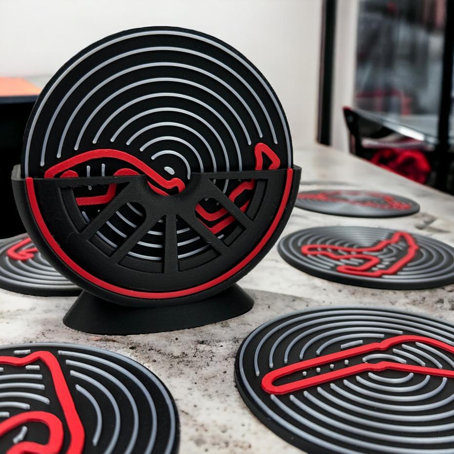 F1 Tracks Coaster Set