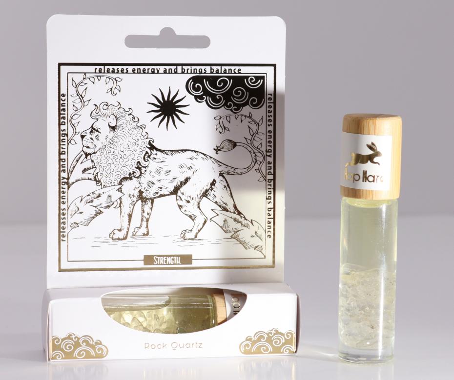 Hop Hare Essential Oil Gemstone Roll On - The Lion