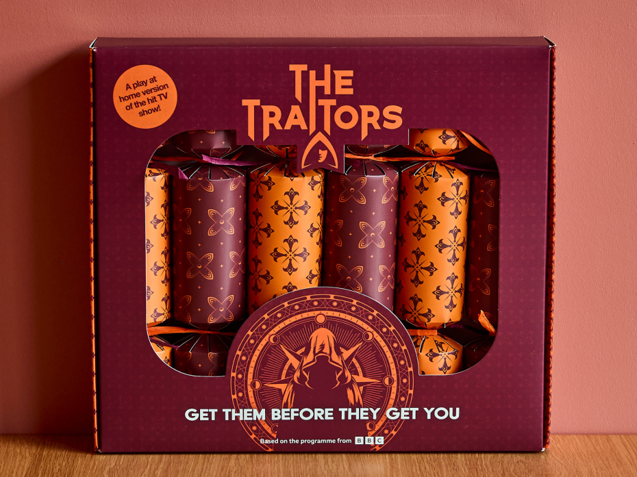 The Official Traitors Christmas Crackers