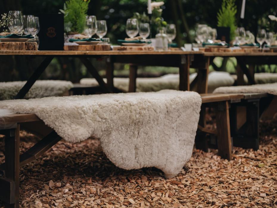 Waste Less Sheepskin Rug Hire