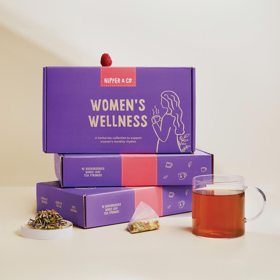 womens wellnes tea box