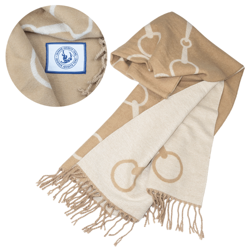 IJF Branded Super Soft Blanket Scarf