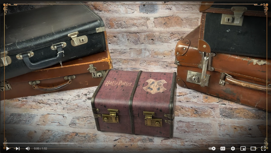 Harry Potter Trunk Box Advent Calendar Video