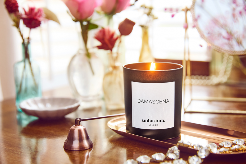 Damascena Finished Candle