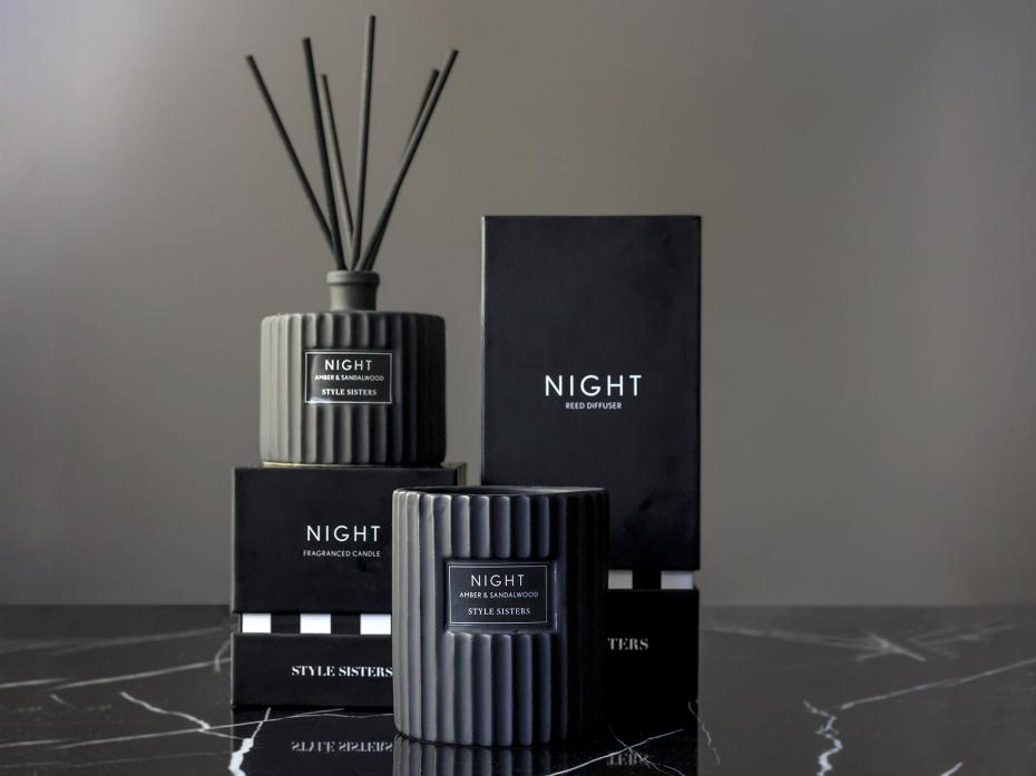 Style Sisters Signature Candle and Diffuser - Night