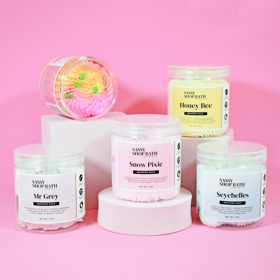 Sassy Shop Bath - Whipped Soaps