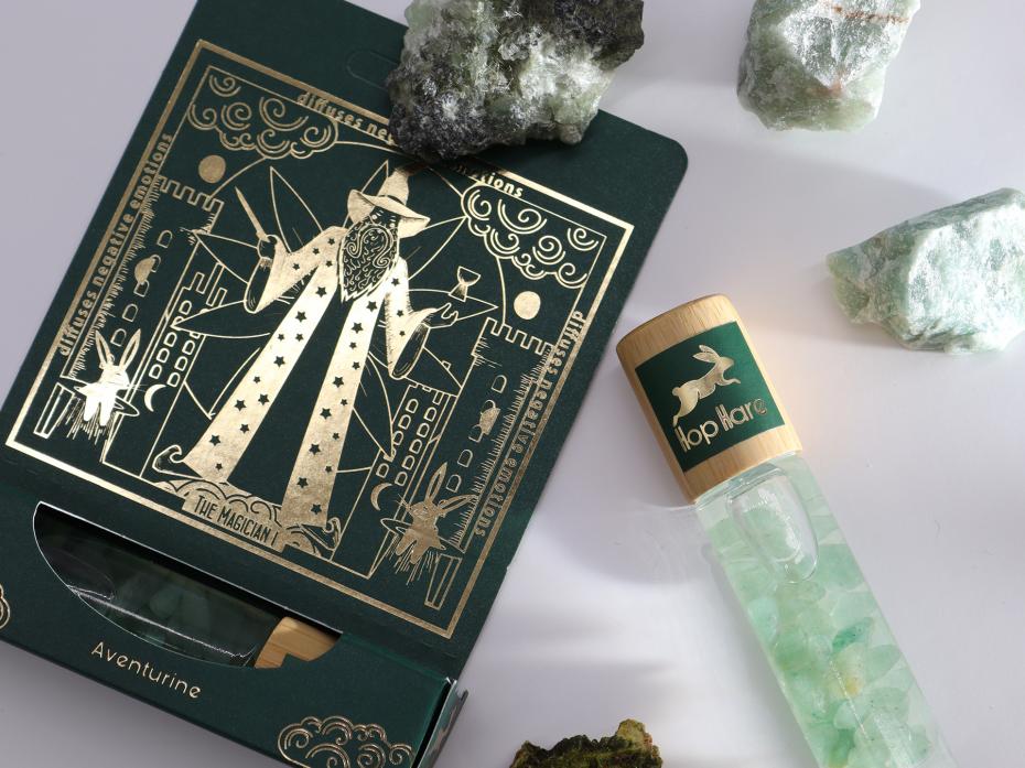 Hop Hare Essential Oil Gemstone Roll On - The Magician